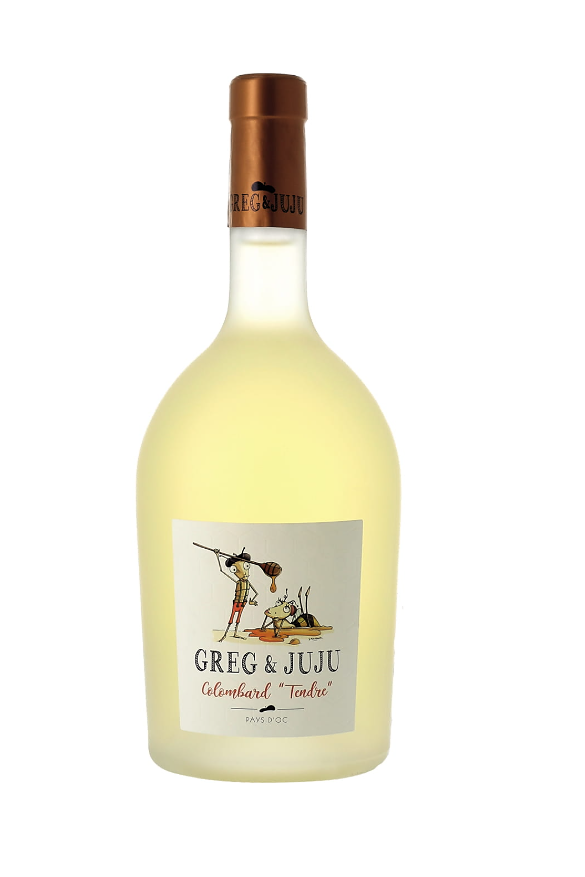 DOMAINE PREIGNE Le Vieux Greg & Juju Colombard Tendre IGP (pusiau saldus)